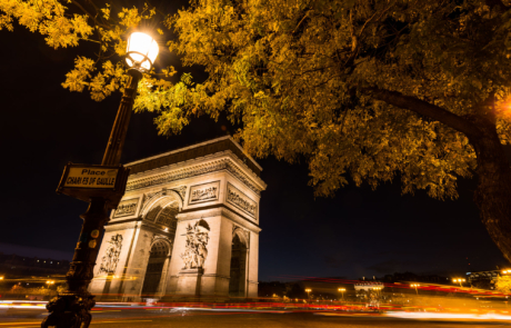 Arc de Triomphe Parijs fotografiecursus