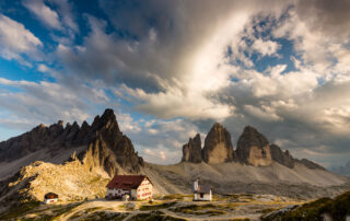 Fotoreis Dolomieten Tre Cime Berglandschap berglicht
