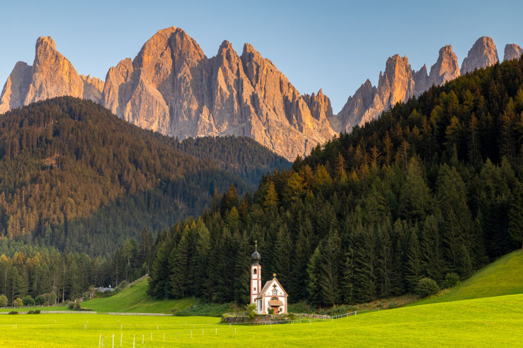 Kerk San Giovanni Dolomieten fotoreis