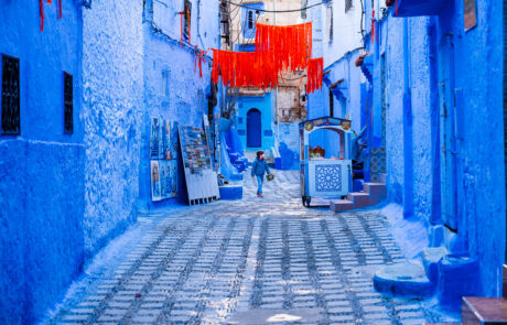 Blauwe Stad Chefchaouen Marokko Straatfotografie fotocursus