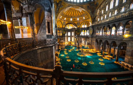 Fotografie Hagia Sophia Moskee Kerk Istanbul fototip