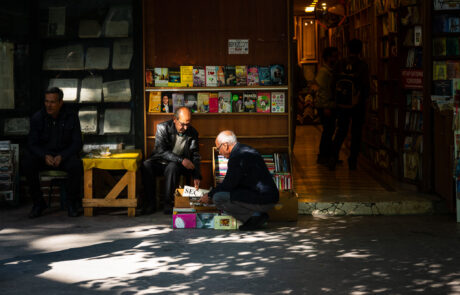 Straatfotografie grote bazaar Istanbul