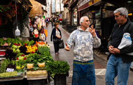 Straatfotografie markt Azië Europa Istanbul Istanboel