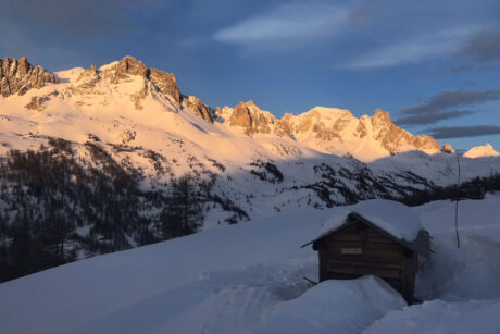 Zonsondergang Bergen Alpen Landschapsfotografie Reisfotografie