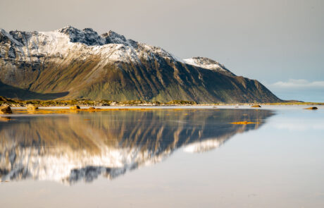 Spiegeling landschapsfotografie Bergen Fjorden fotoreis