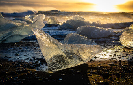 Diamond Beach IJsrotsen fotograferen in IJsland