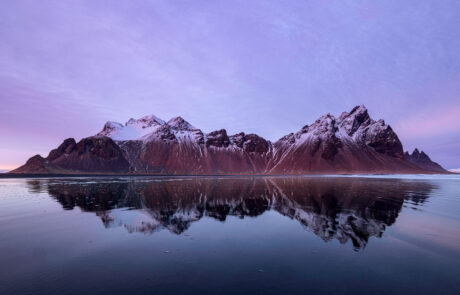 Vestrahorn Stokksnes IJsland Oost-IJsland Berglandschap fotograferen