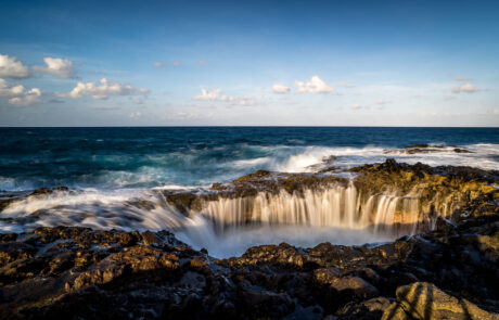 Fotoreis Gran Canaria El Bufadero bij vloed