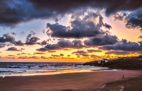 Maspalomas bij zonsopkomst – zandduinen in warm licht