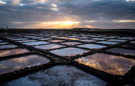 Zoutpannen van Tenefé bij zonsondergang – fotocursus Canarische eilanden