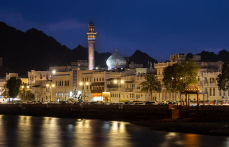 Avondfotografie-Corniche-Muscat-Hoofdstad-Oman